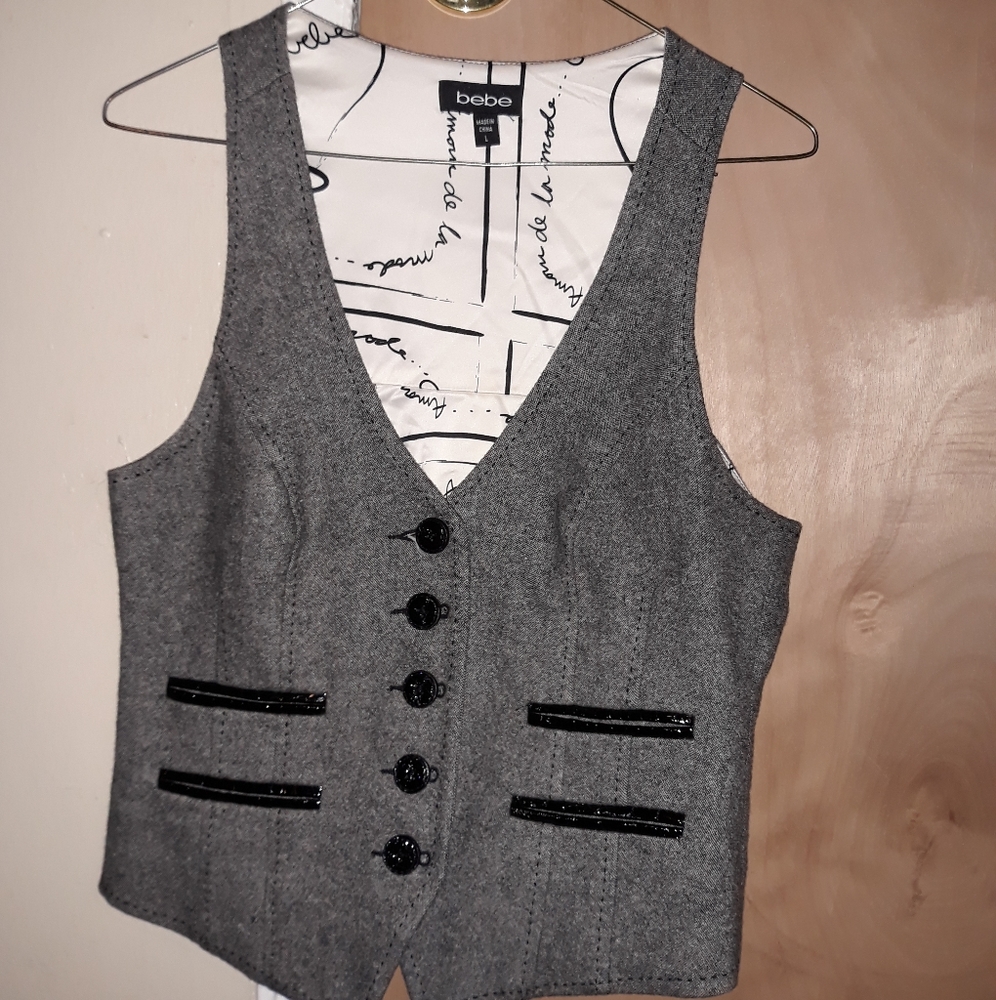 BEBE women's vest